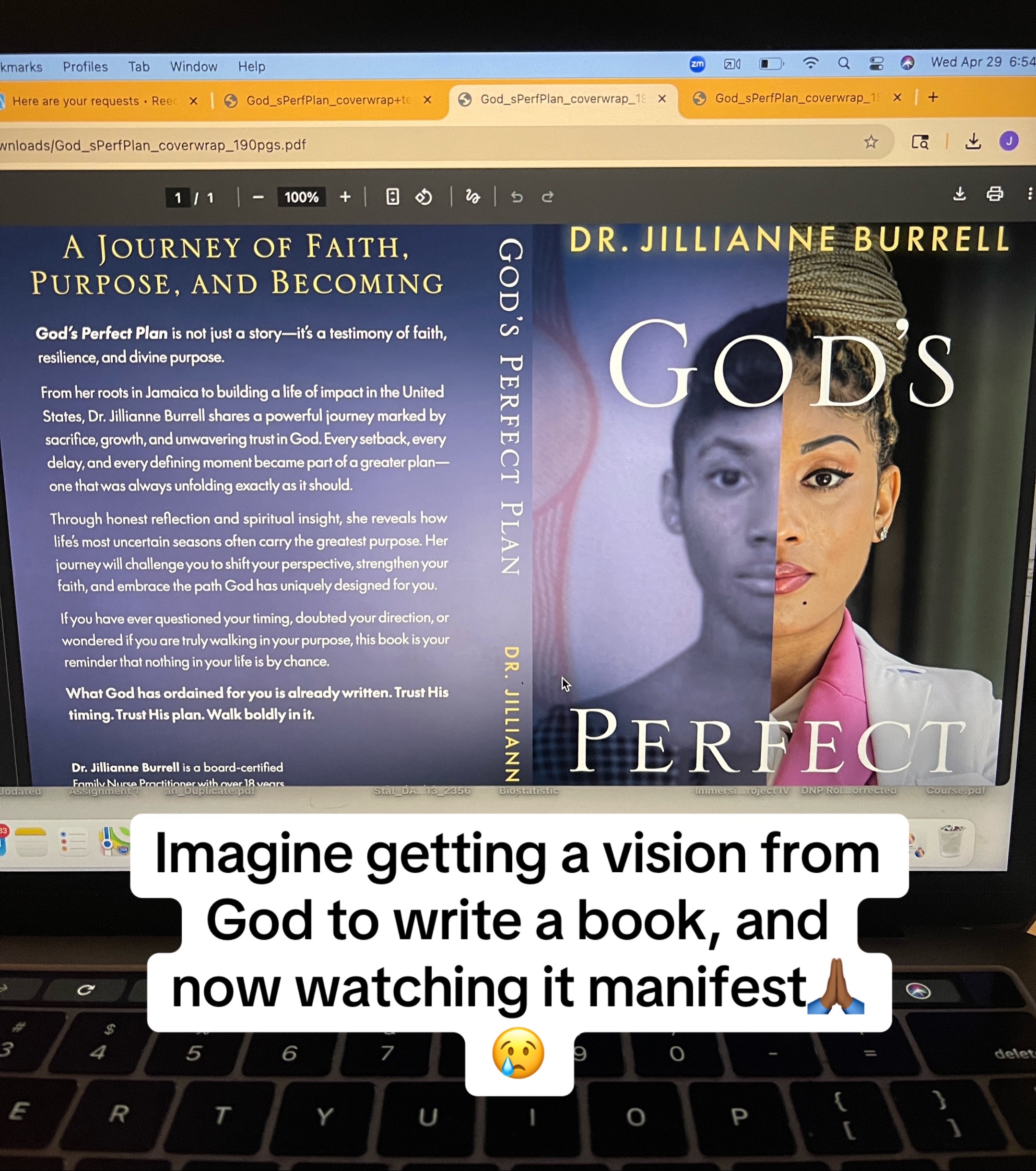 @Dr. Jillianne Burrell | Author