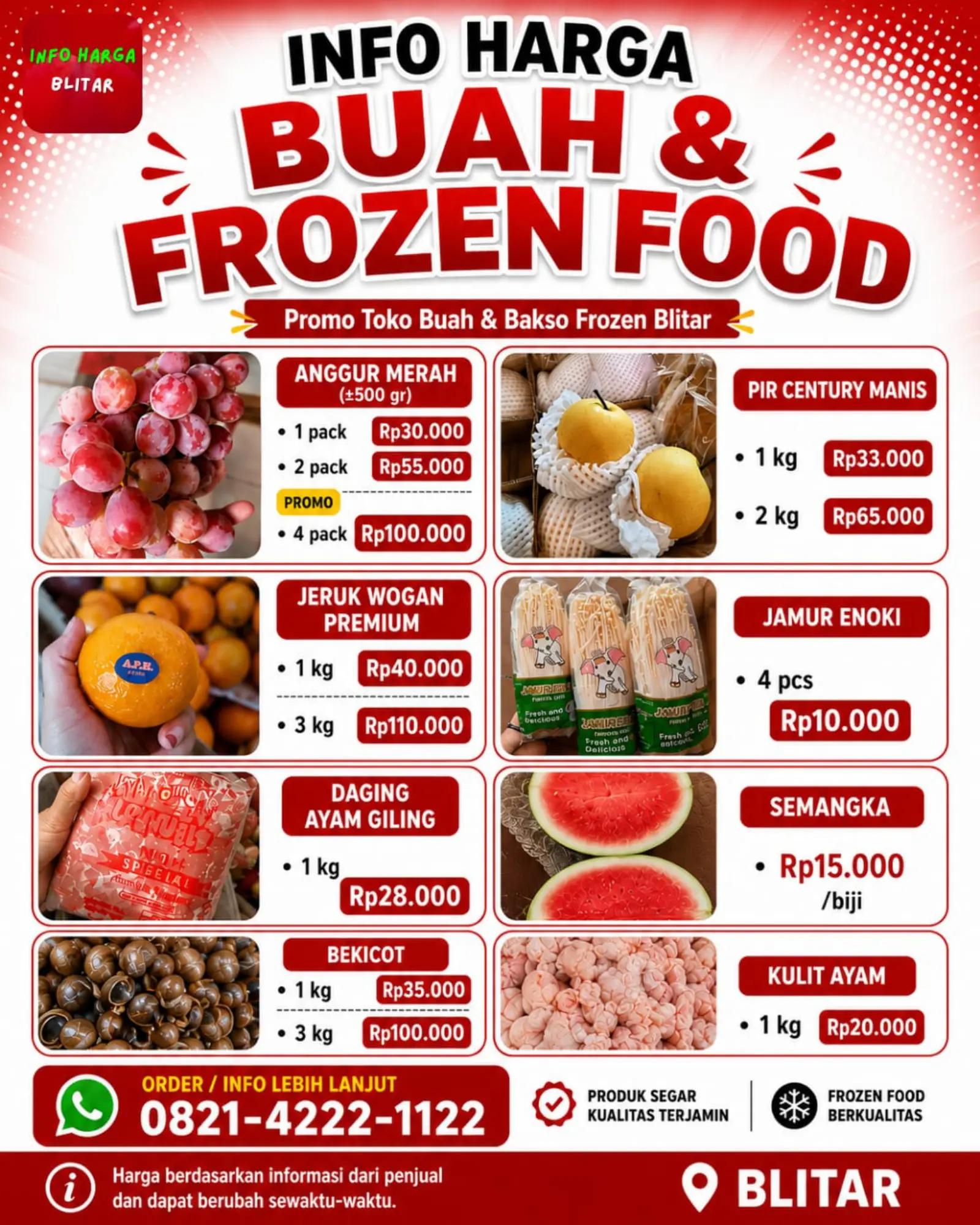 @INFO HARGA BLITAR