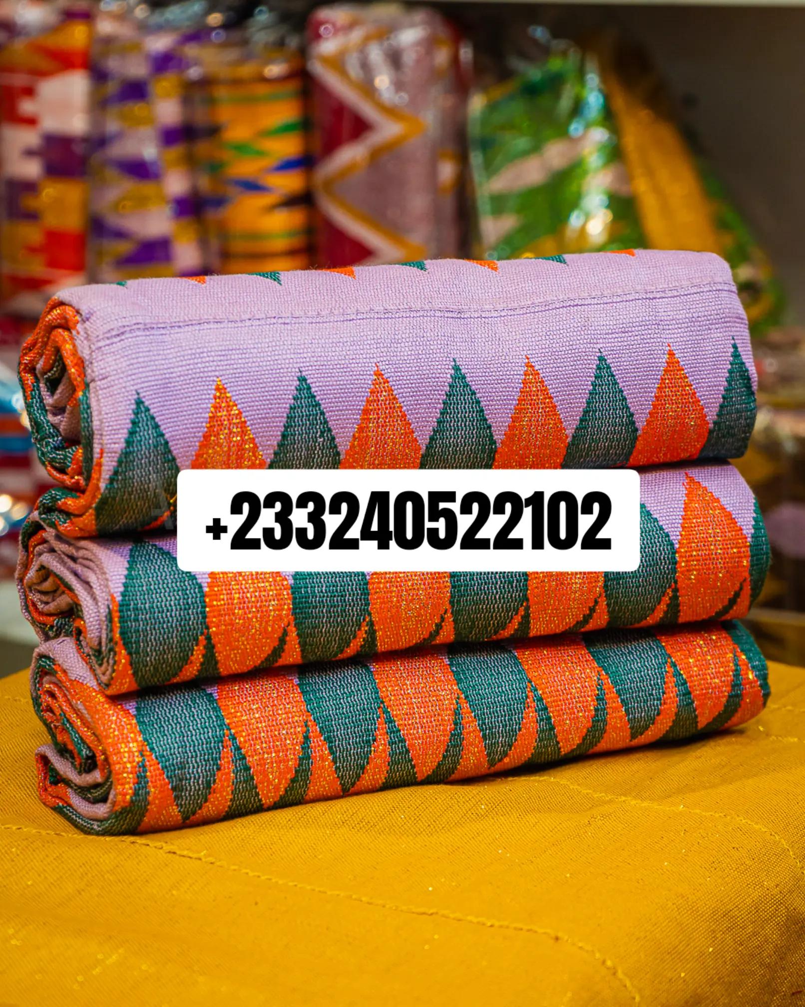 @KENTE VENDOR IN TEMA-MATAHEKO