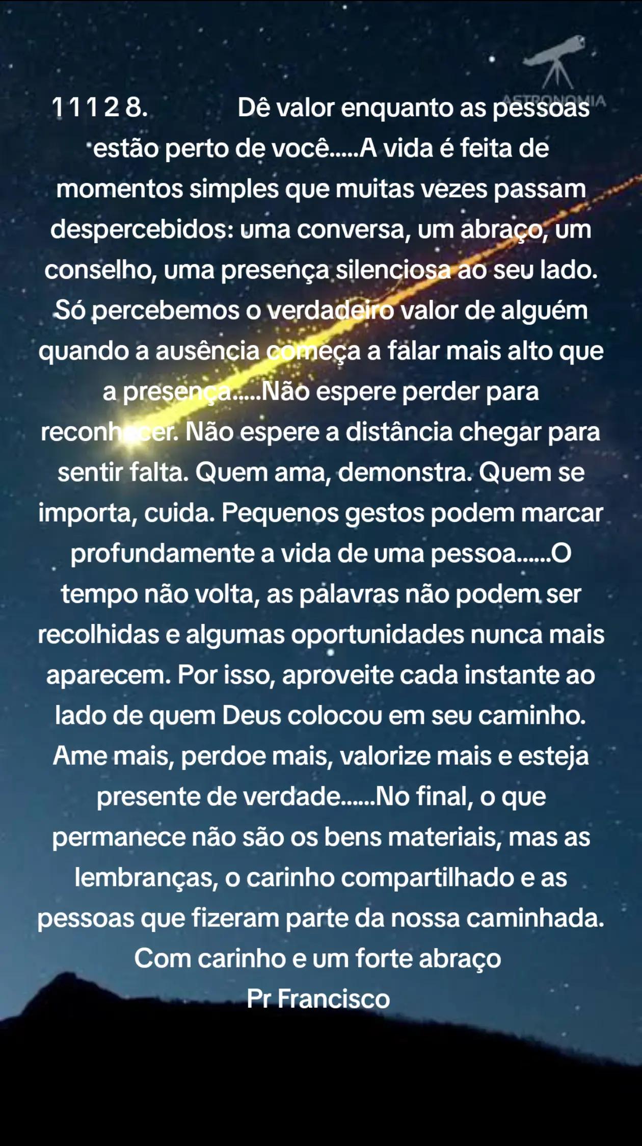 @Pr Francisco Antônio 🇮🇱
