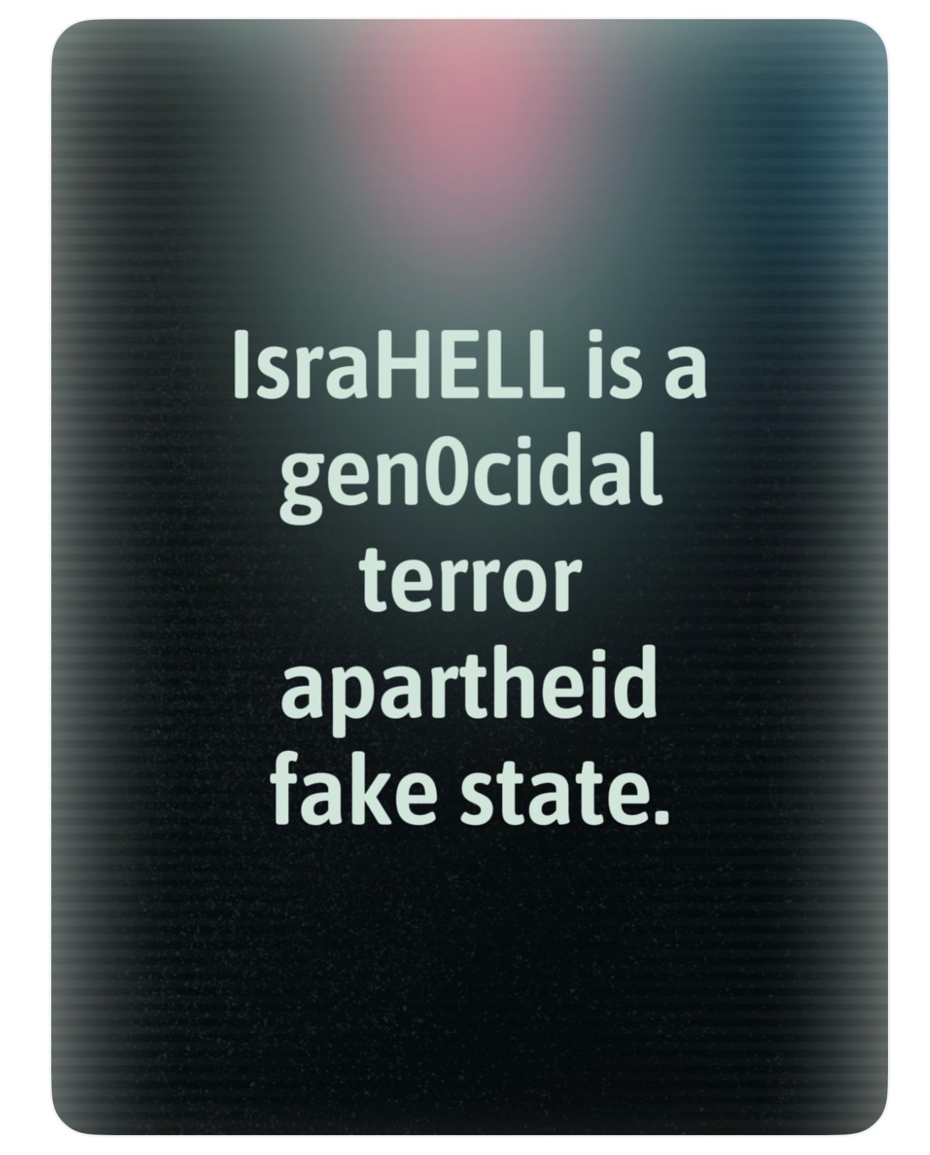 @Anti-IsraHELL
