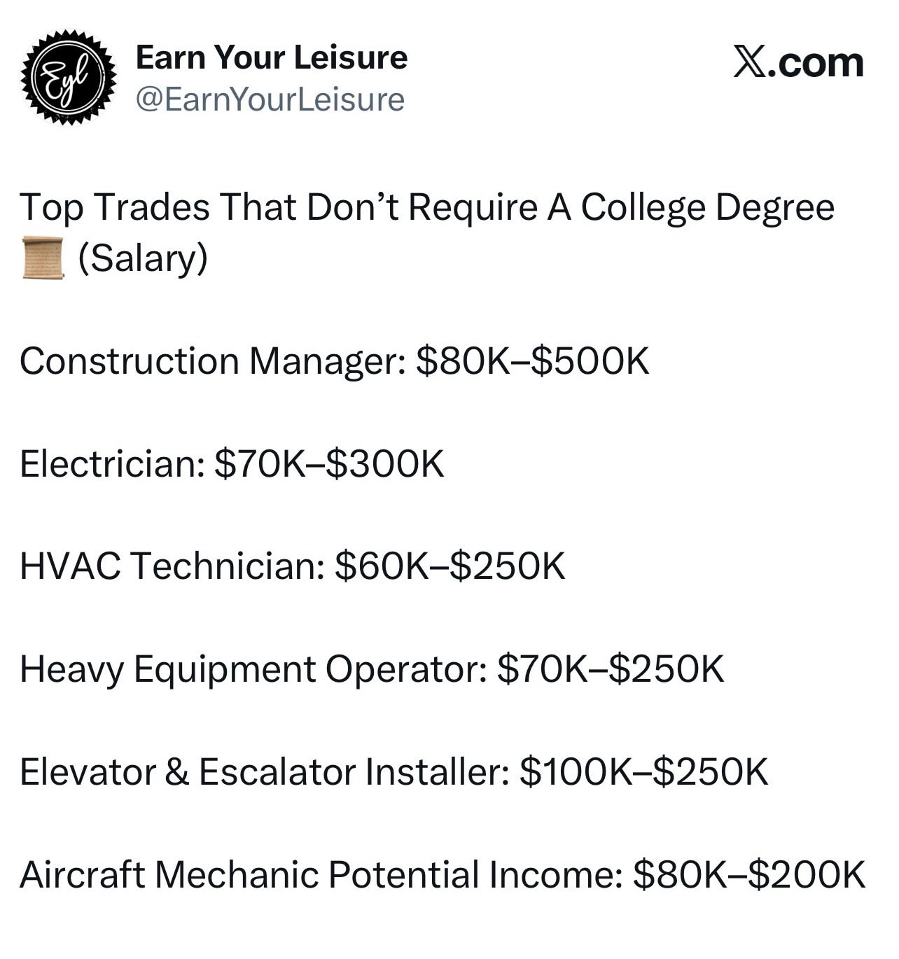 @Earn Your Leisure