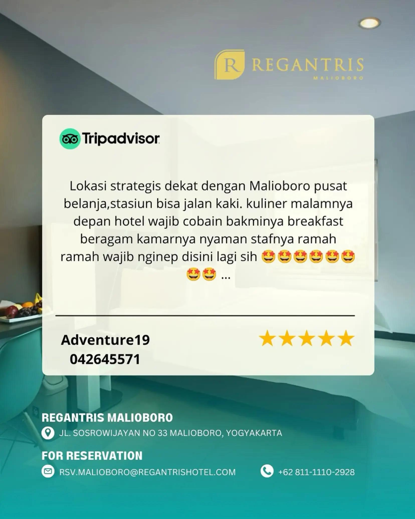@Regantris Malioboro Yogyakarta