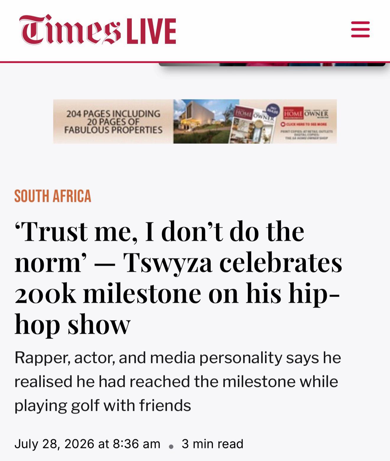 @THE TSWYZA SHOW