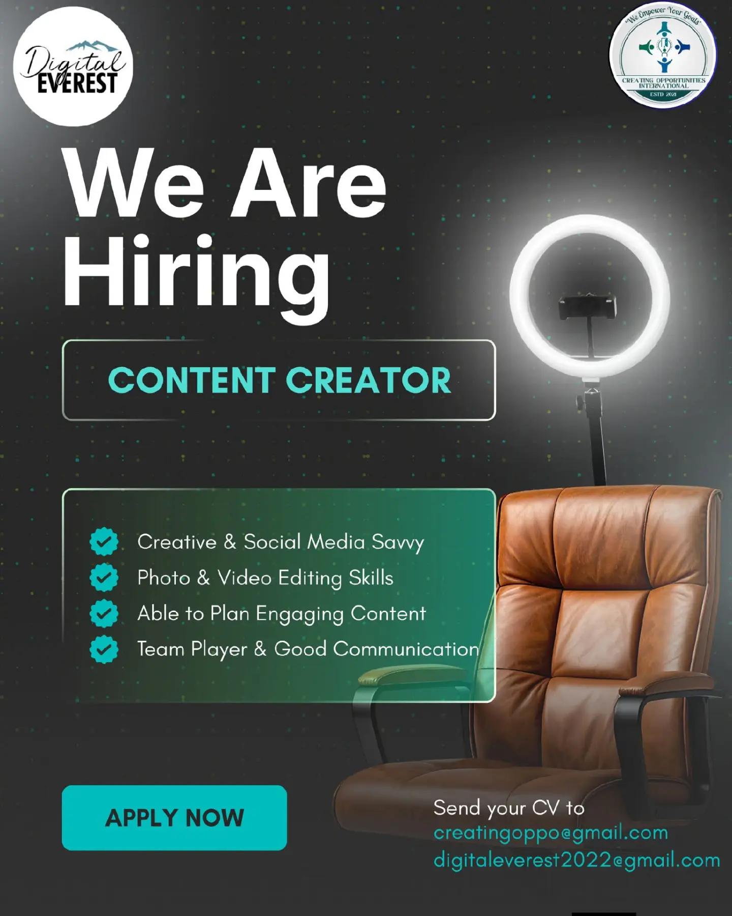 @Creating Opportunities
