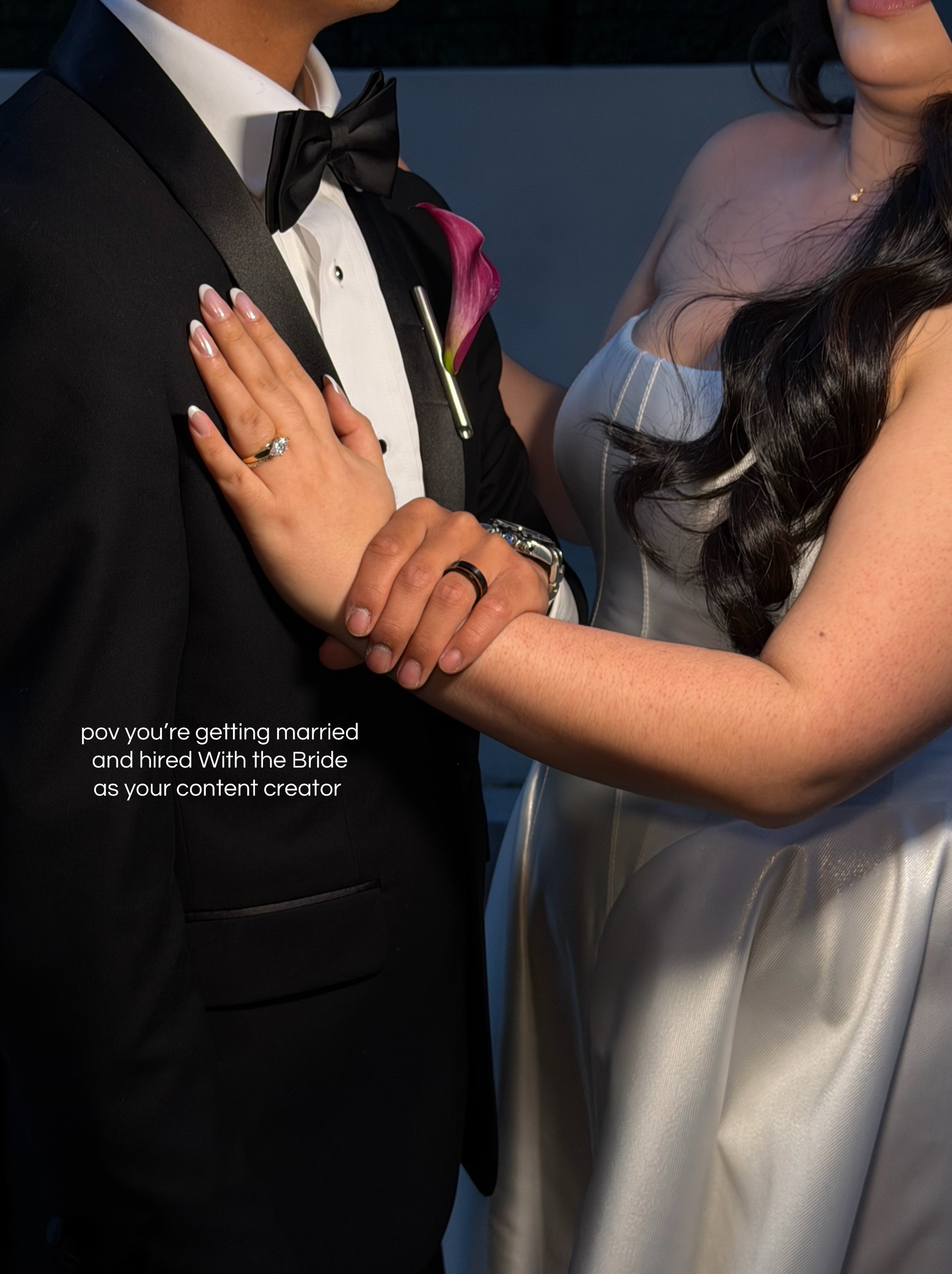 @With the Bride