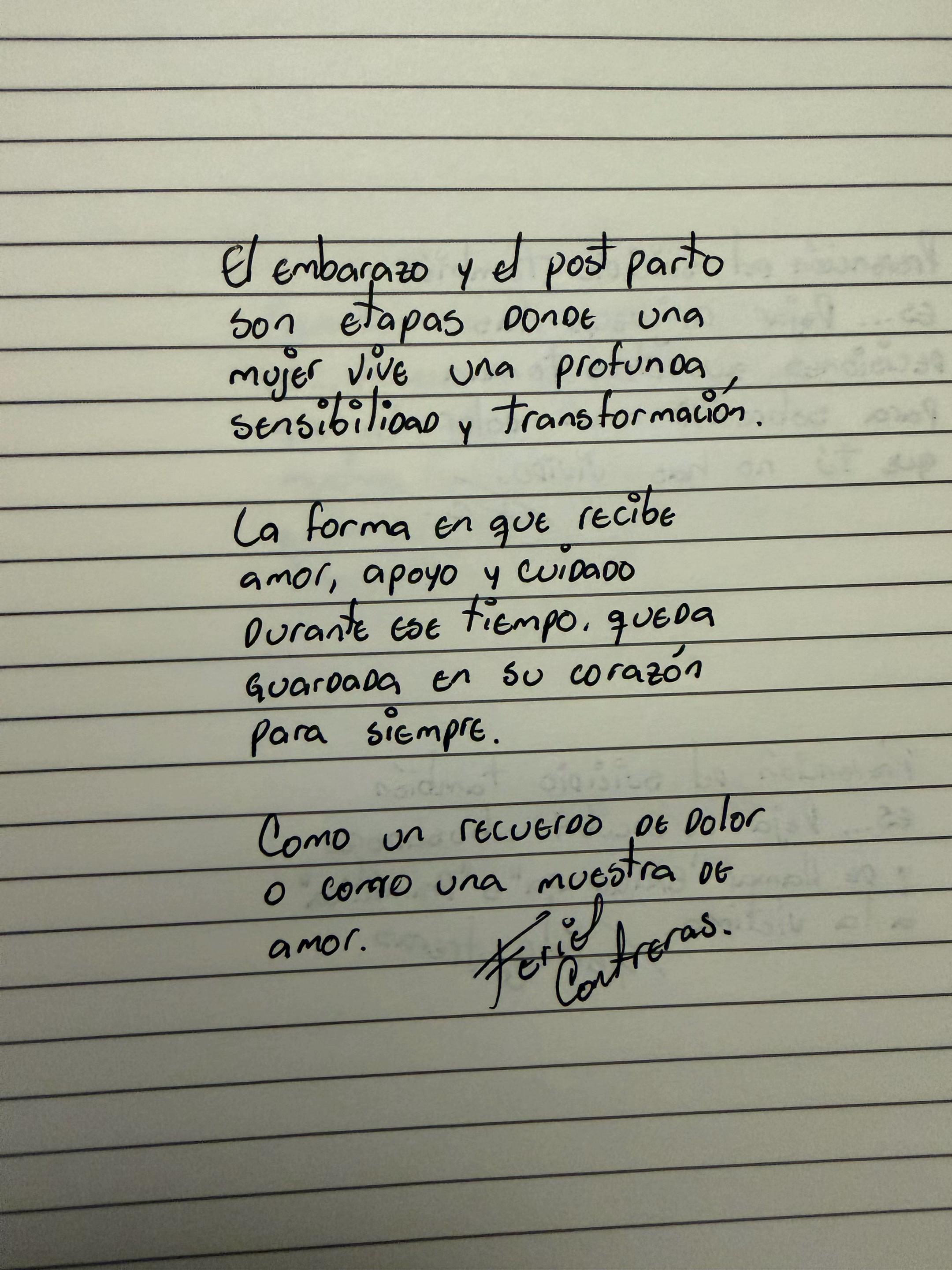 @Feriel Contreras Nutricionista