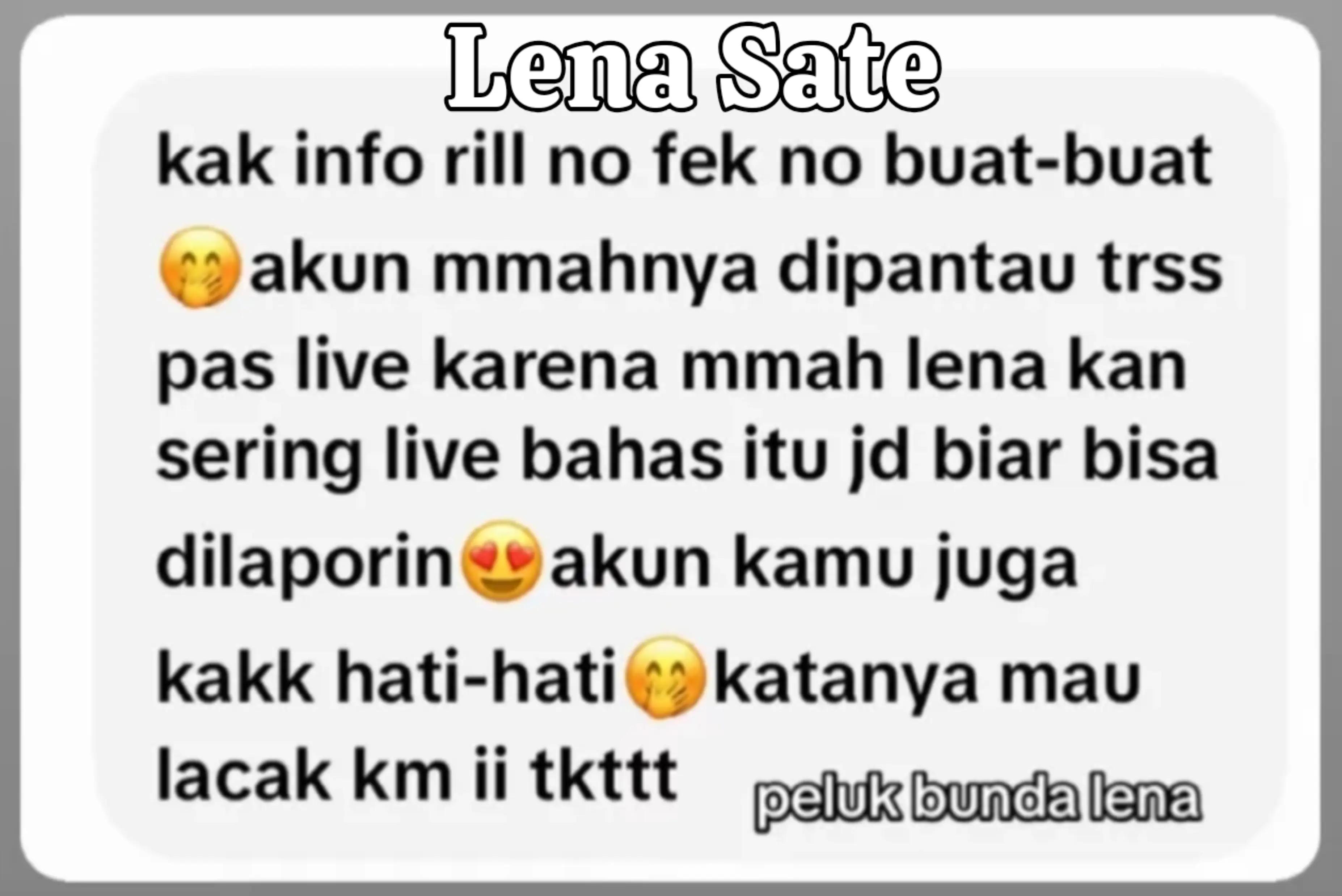 @Lena Sate