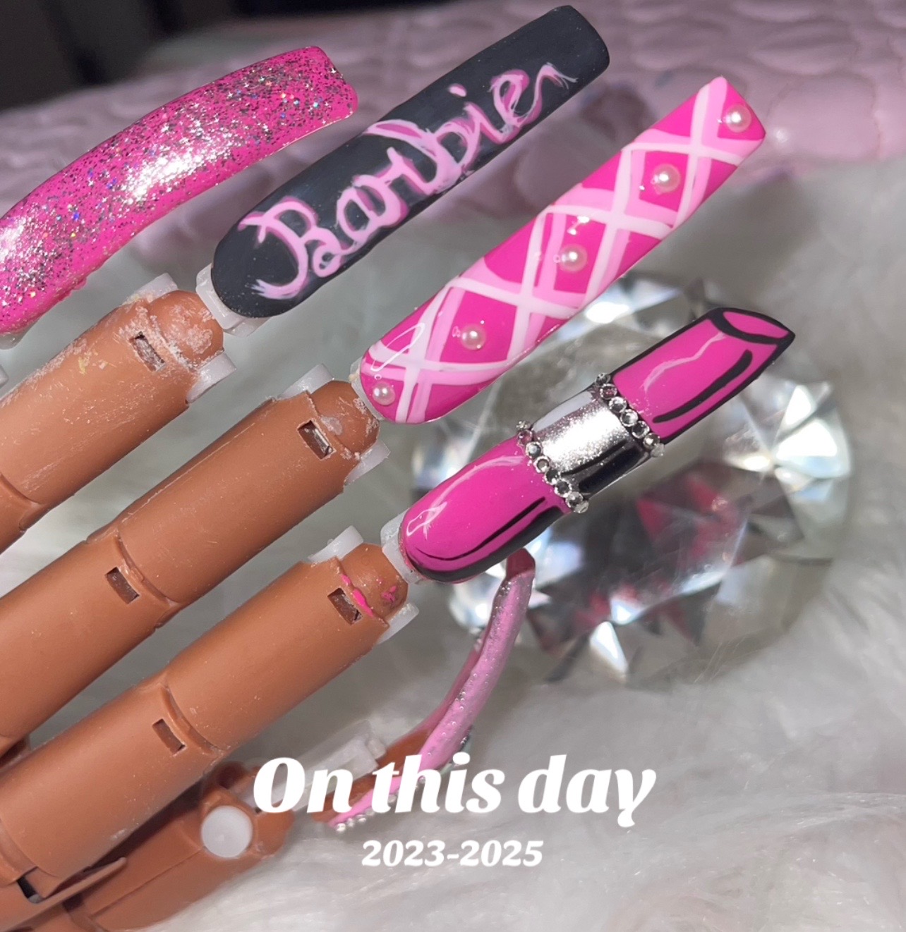 @💎Diamond Pressed Nails | TipC