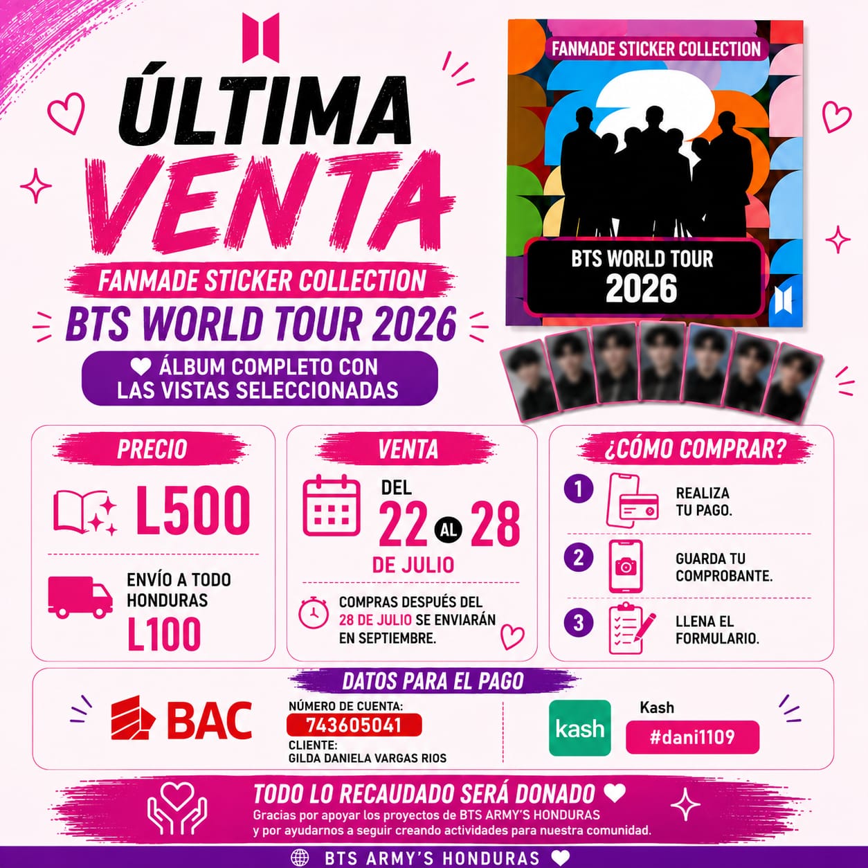 @BTS ARMY'S HONDURAS