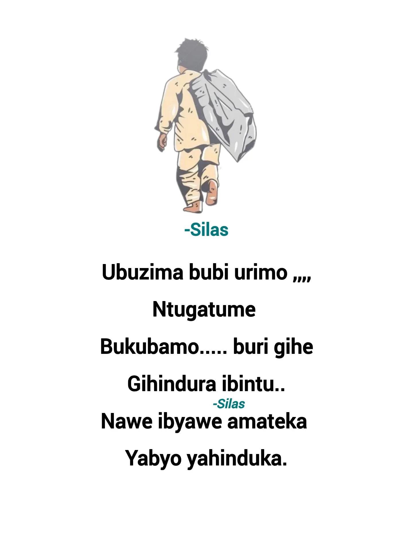 @Silas Nizeyimana