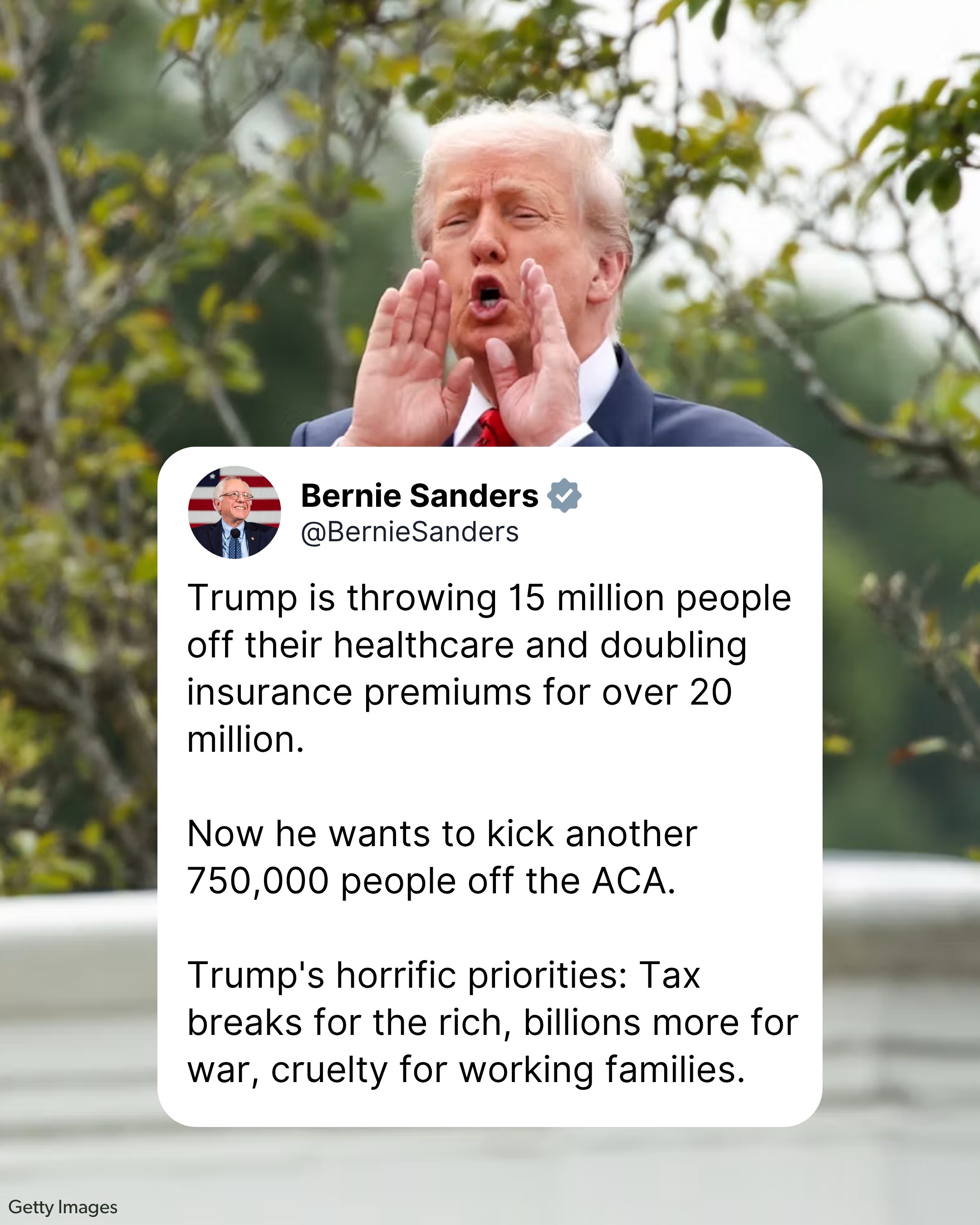 @Bernie Sanders