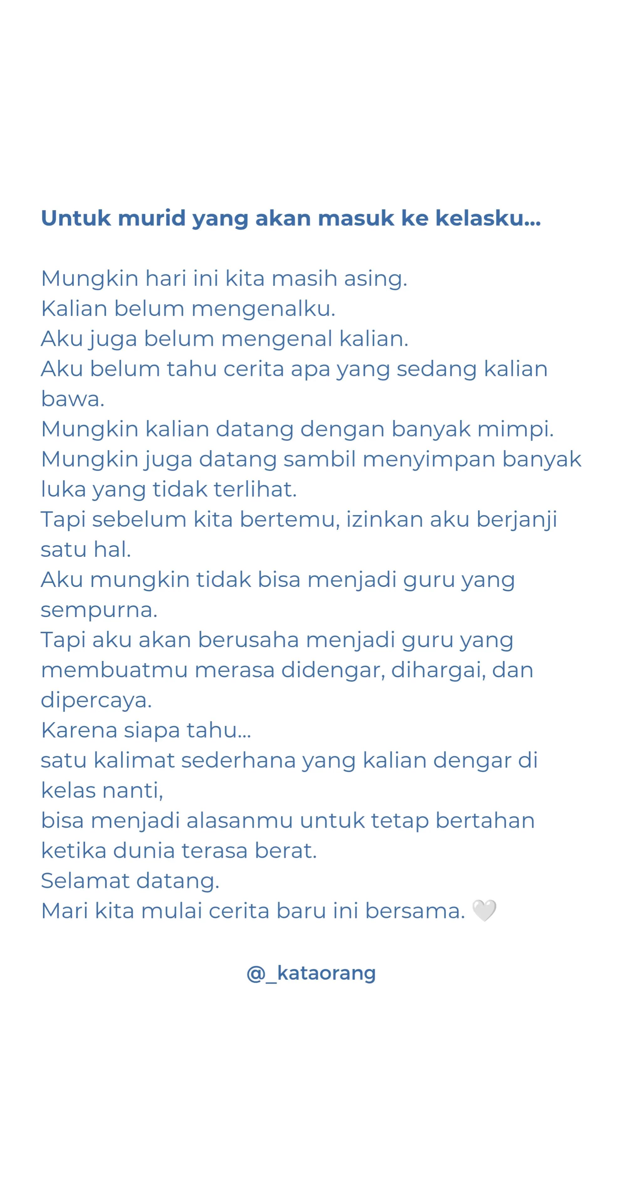 @Kata Orang