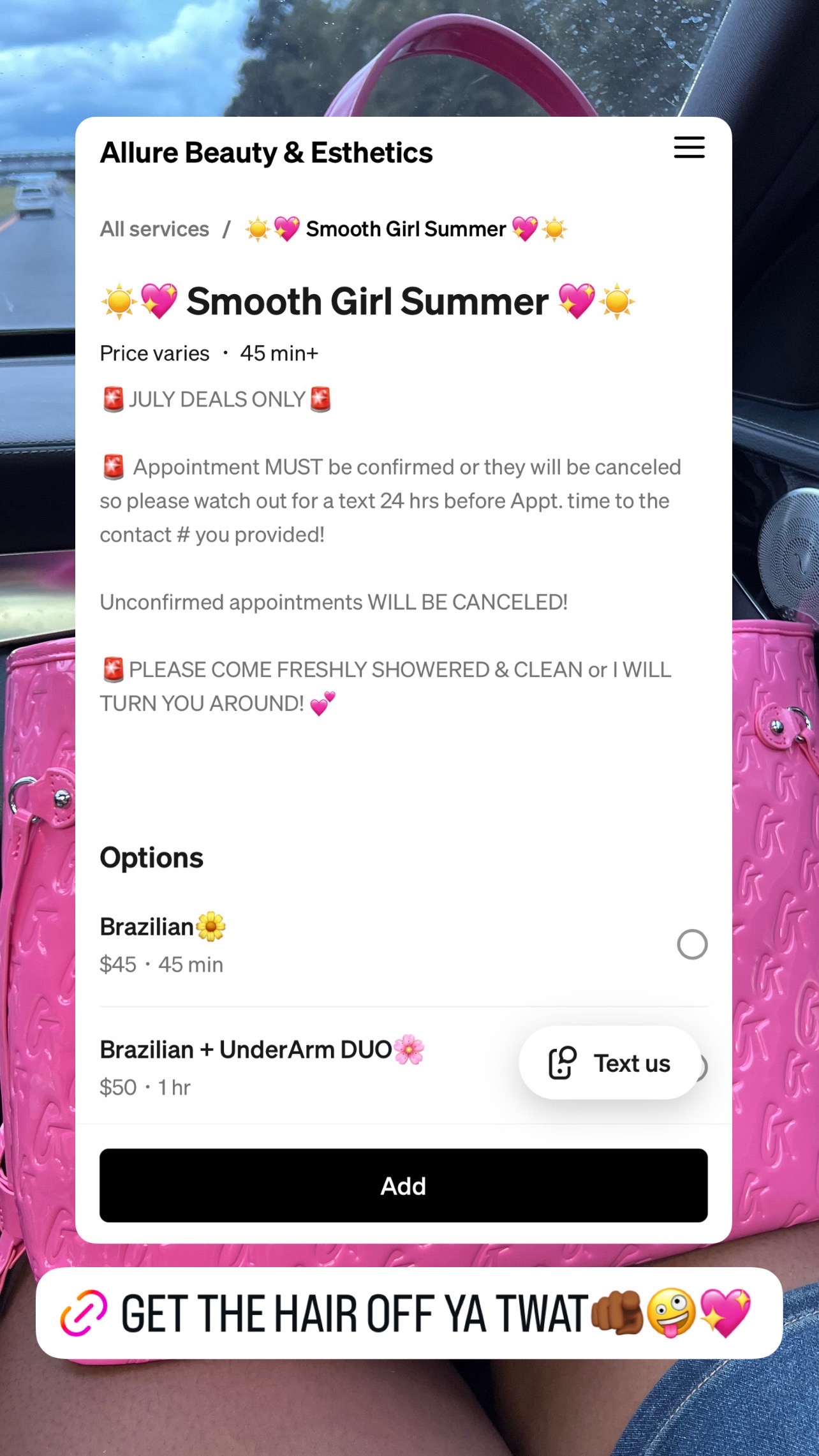 @Baton Rouge Waxer💕🧖🏽&zwj;♀️🩺