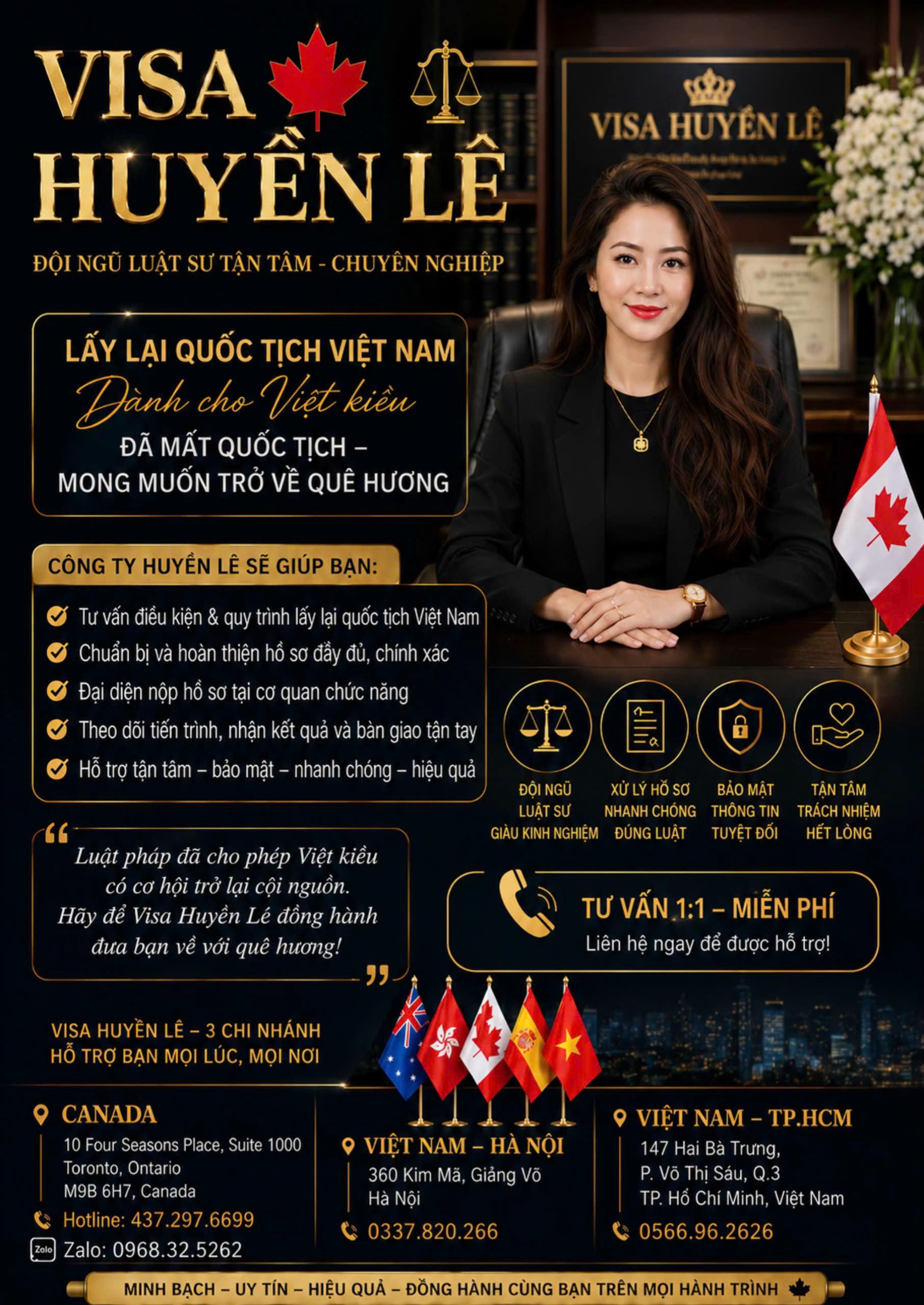 @Visa HuyenLe VP Việt Nam