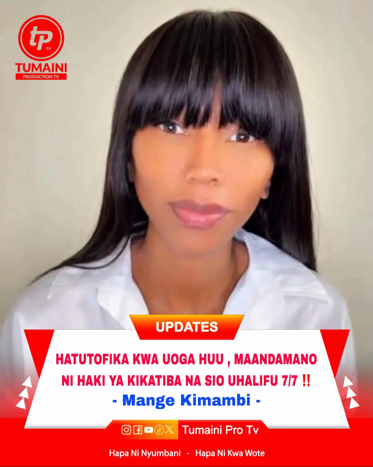 @Tumaini pr Tv