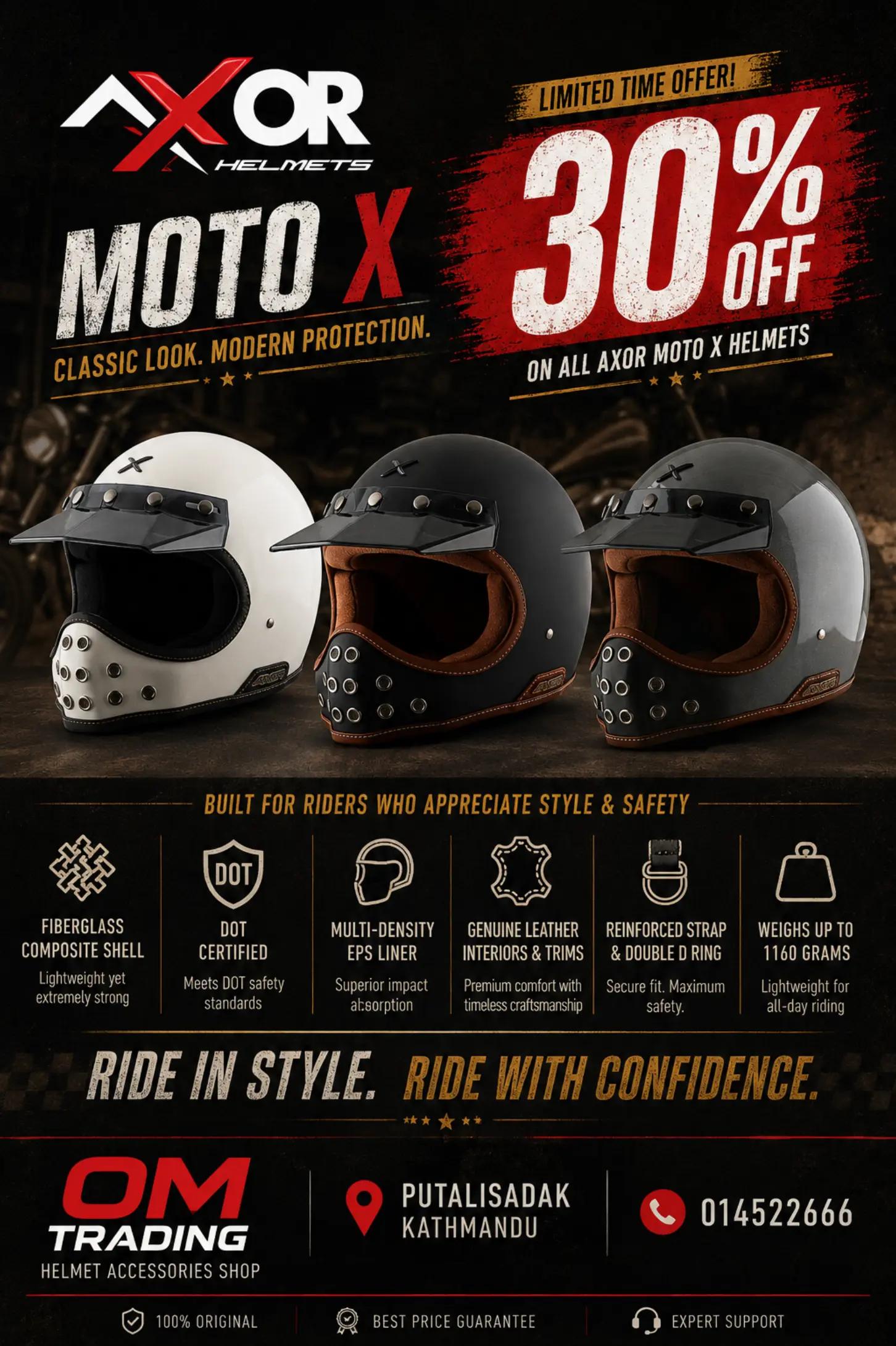 @Om Trading Helmet Shop