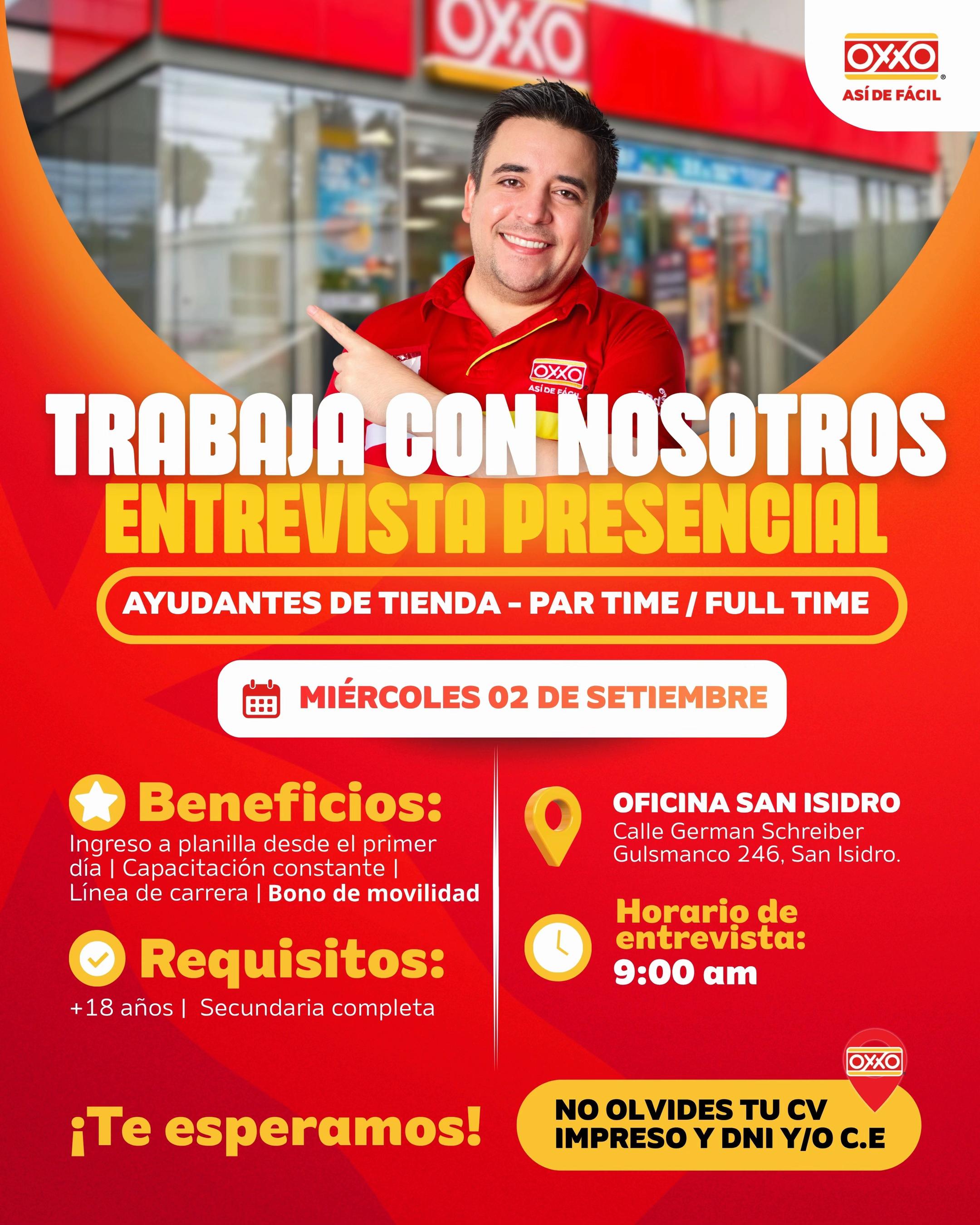 @Trabaja en OXXO Perú