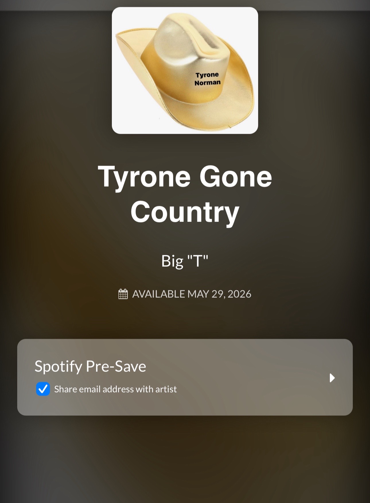 @Tyrone Norman