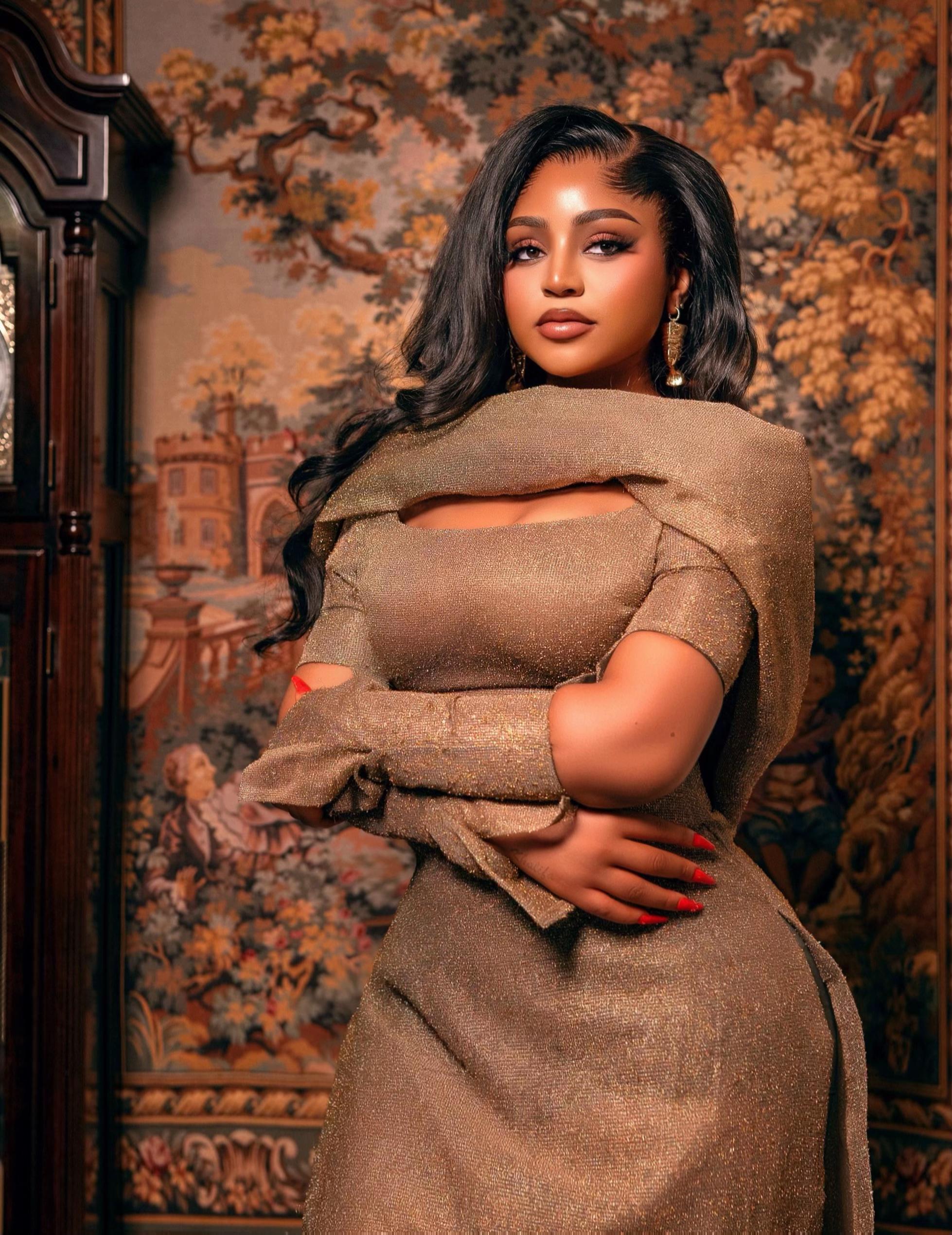 @Regina Daniels