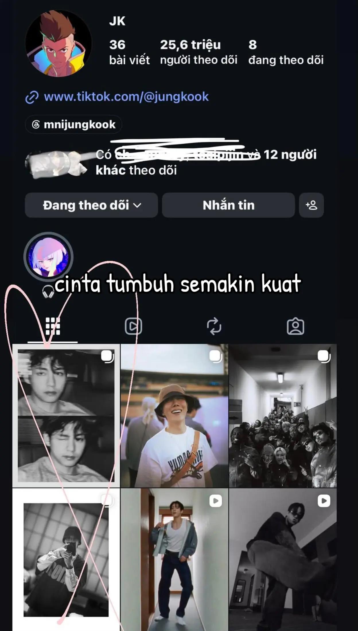 @태국 🖤❤️🐯🐰한나 💚💜 VJK 🔥💧