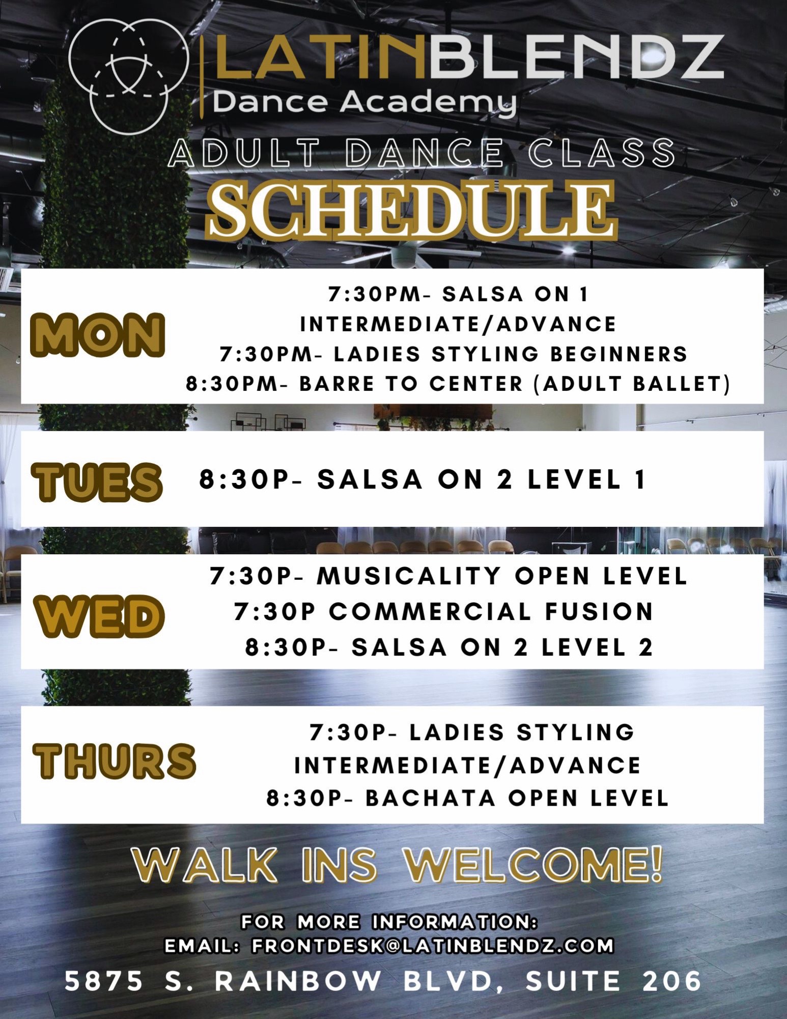 @Latin Blendz Dance Academy