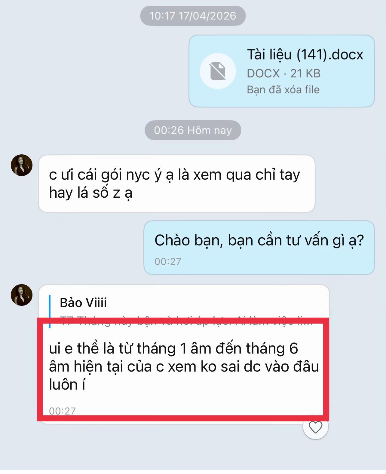 @Vi Mệnh T&acirc;m An ☯️