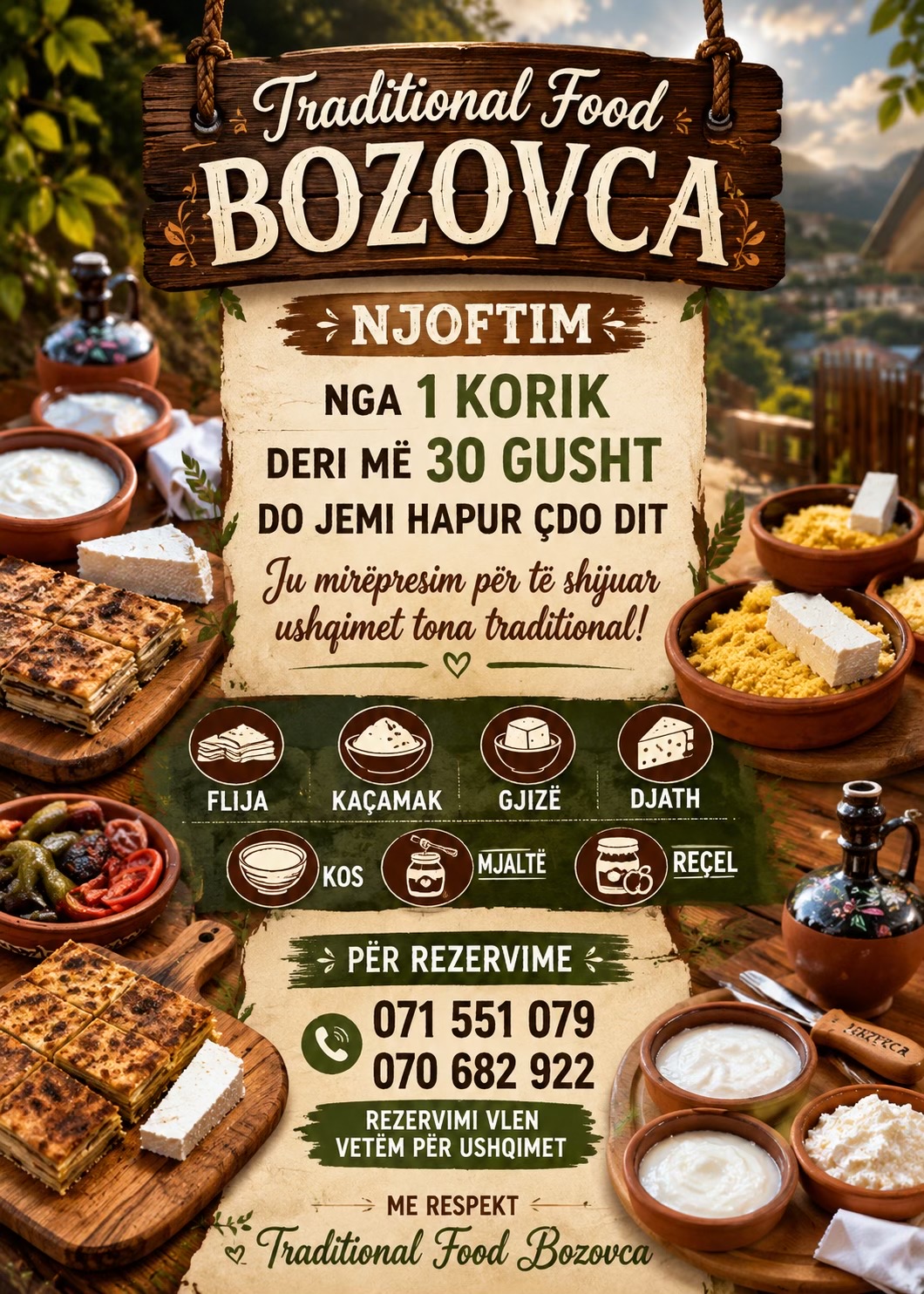 @Traditional Food "BOZOVCA"