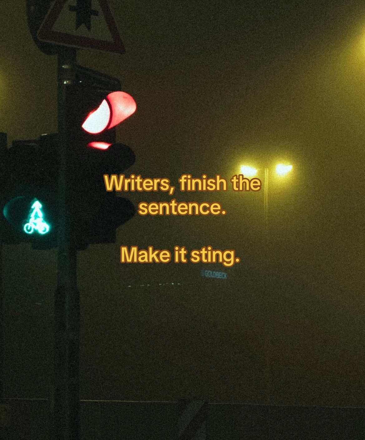 @The Unsaid Sentence