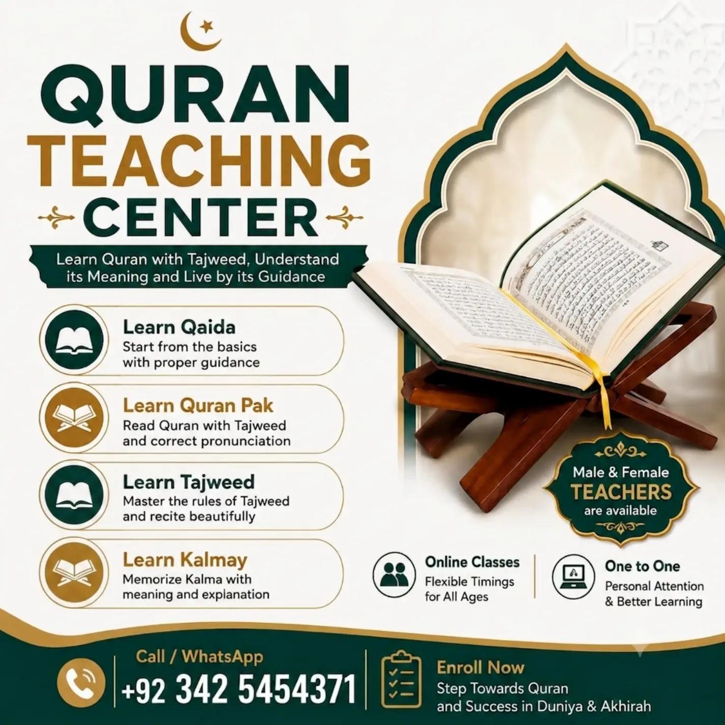 @Quran teaching center