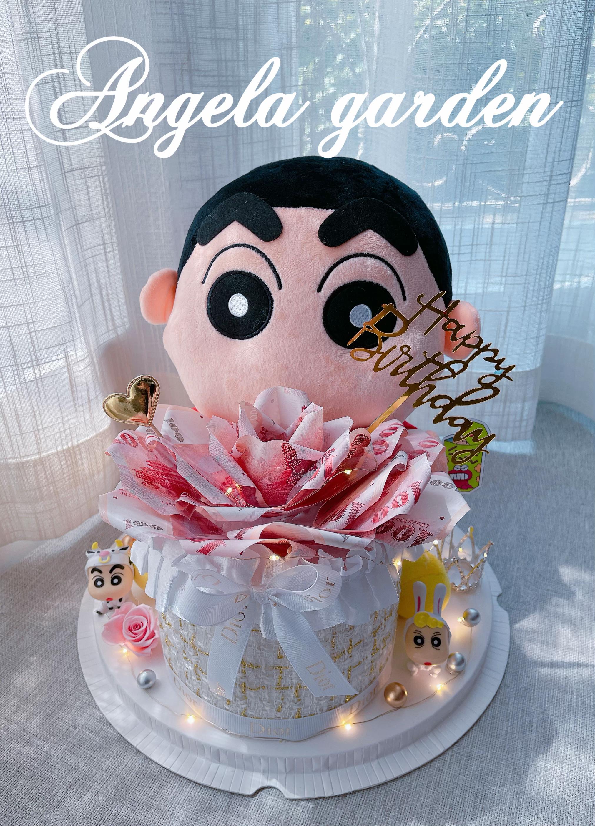 @Angela的小花園|有錢花|噴錢蛋糕|噴錢花束|鈔票蛋糕