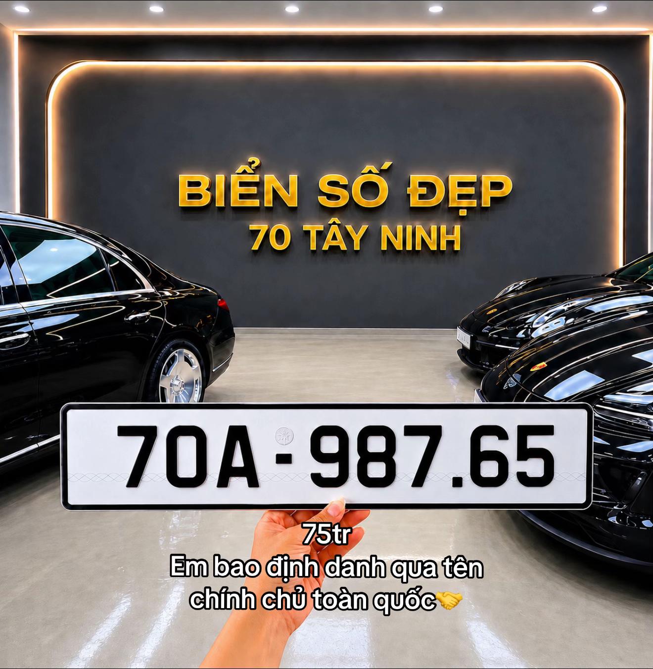 @Hồ Vĩnh Hưng - Biển số đẹp 70