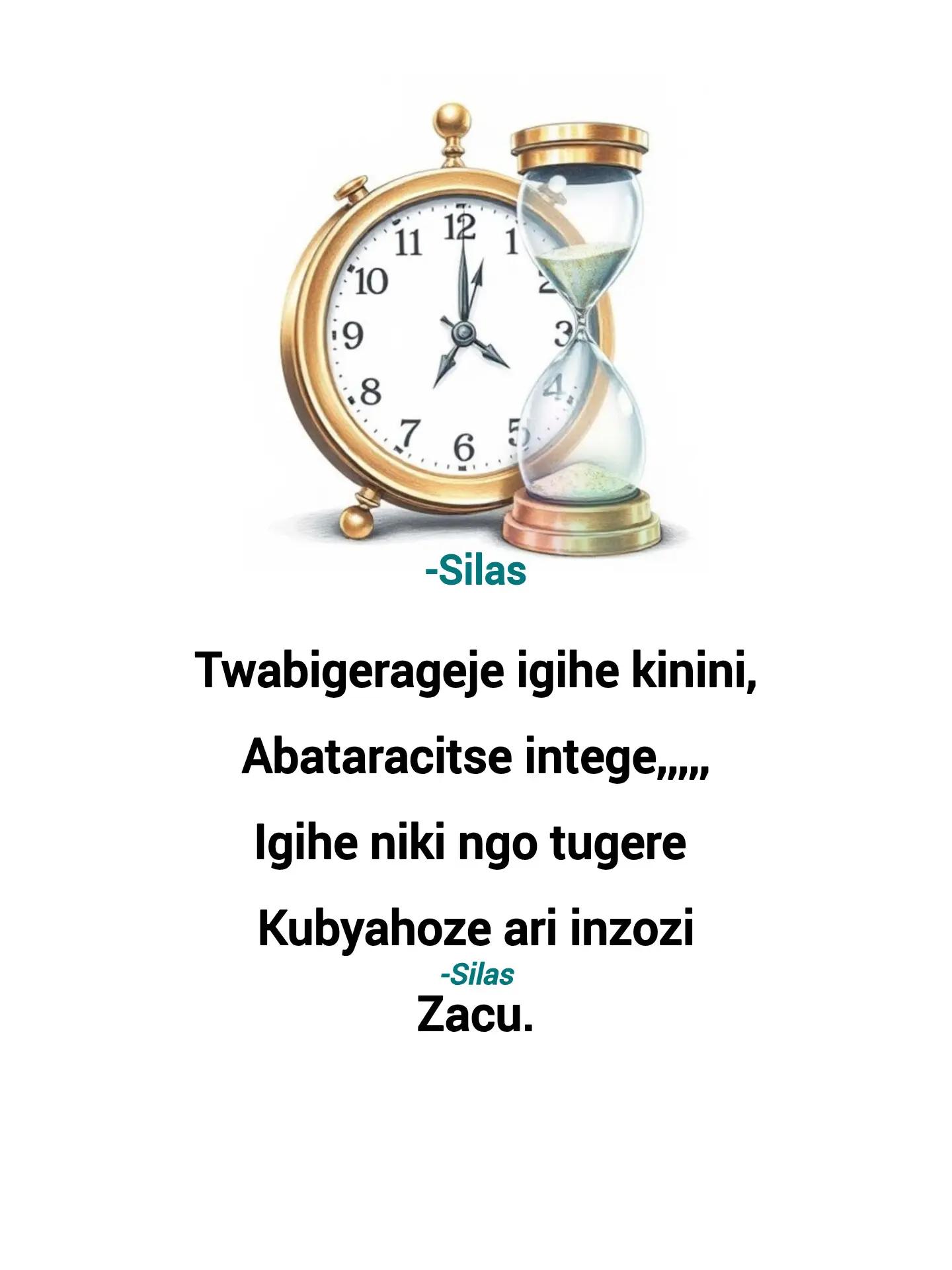 @Silas Nizeyimana