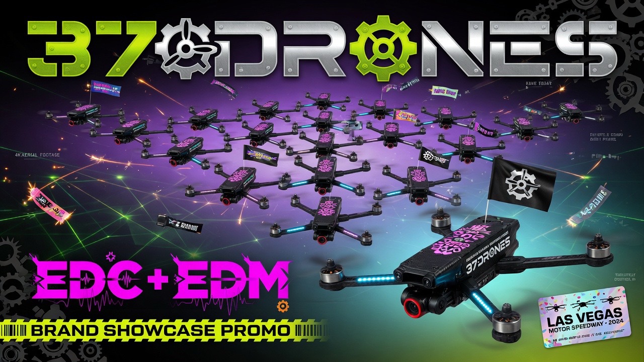 @EDC + EDM ⚙️ 37 Drones