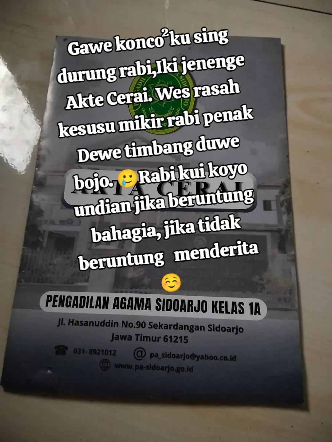 @sidoarjo semua teman
