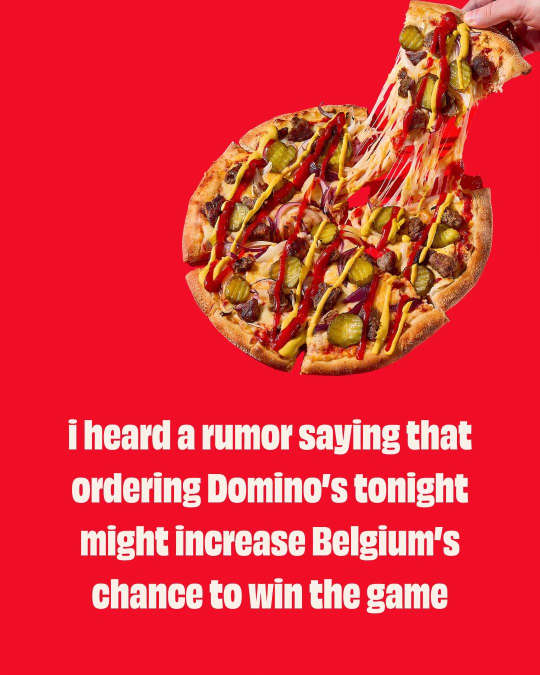 @Domino’s Pizza Belgium