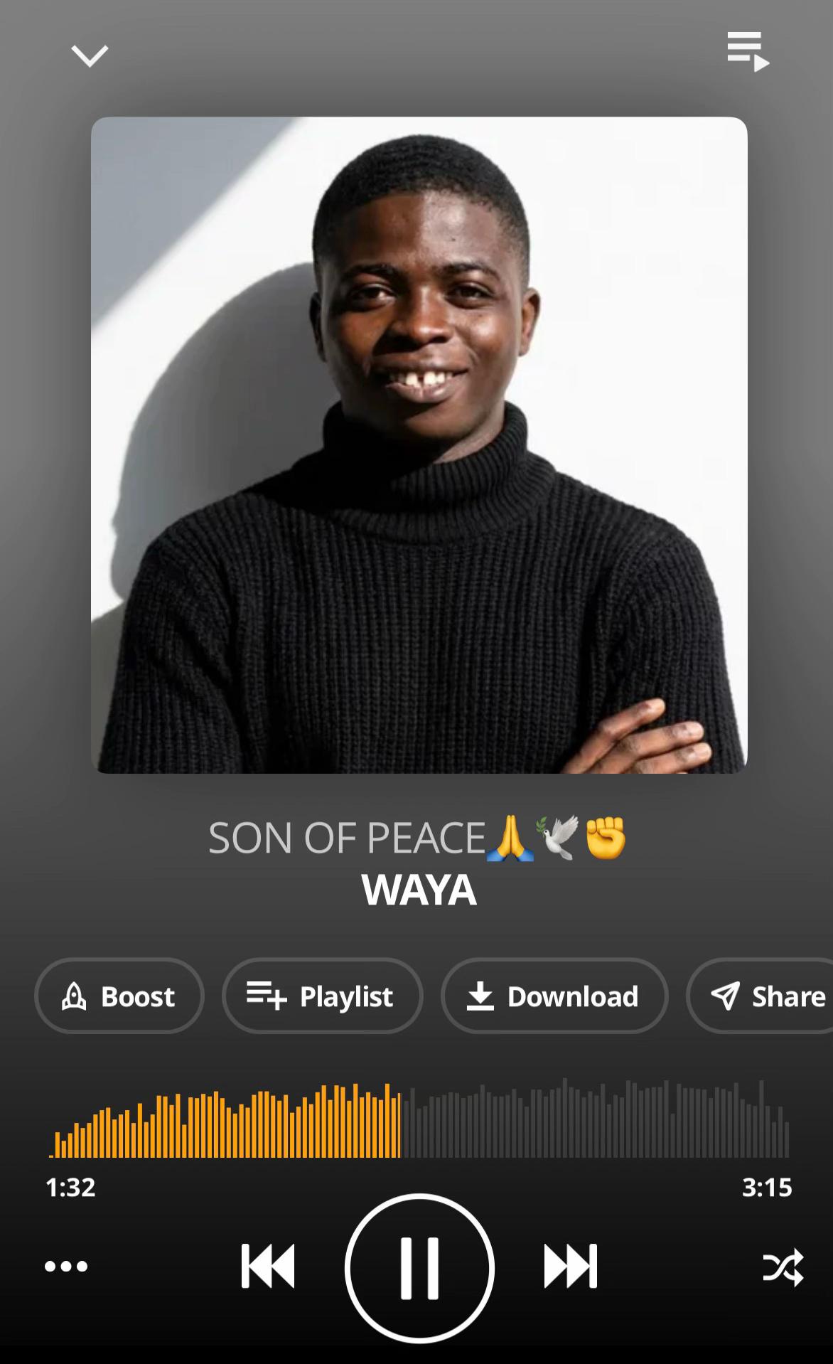 @SON OF PEACE🙏🕊️✊