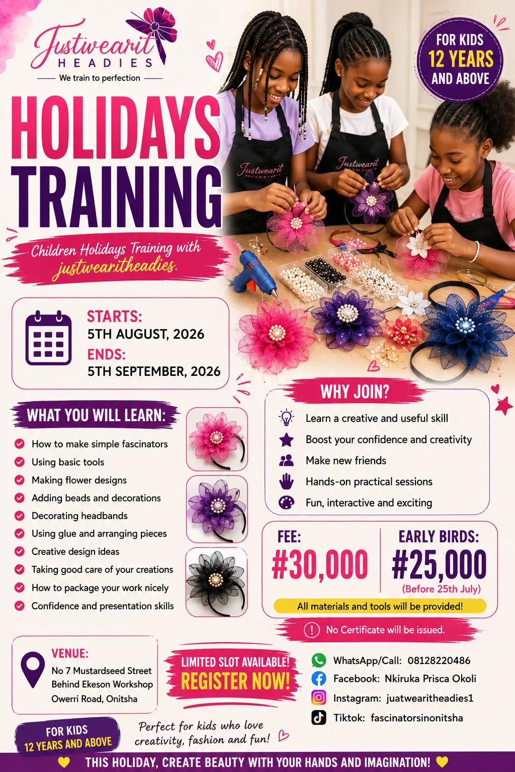 @fascinators in Onitsha