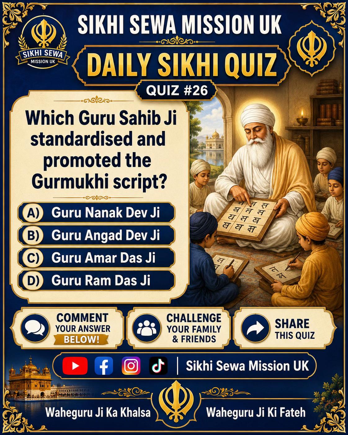 @Sikhi sewa mission Uk