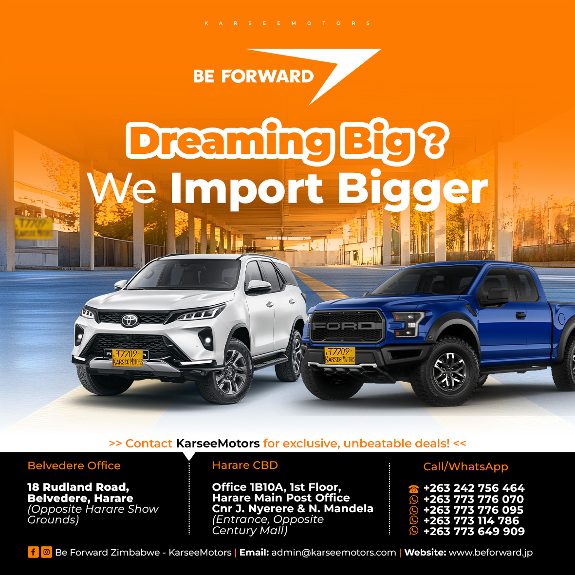 @KarseeMotors -BeForward 🇿🇼
