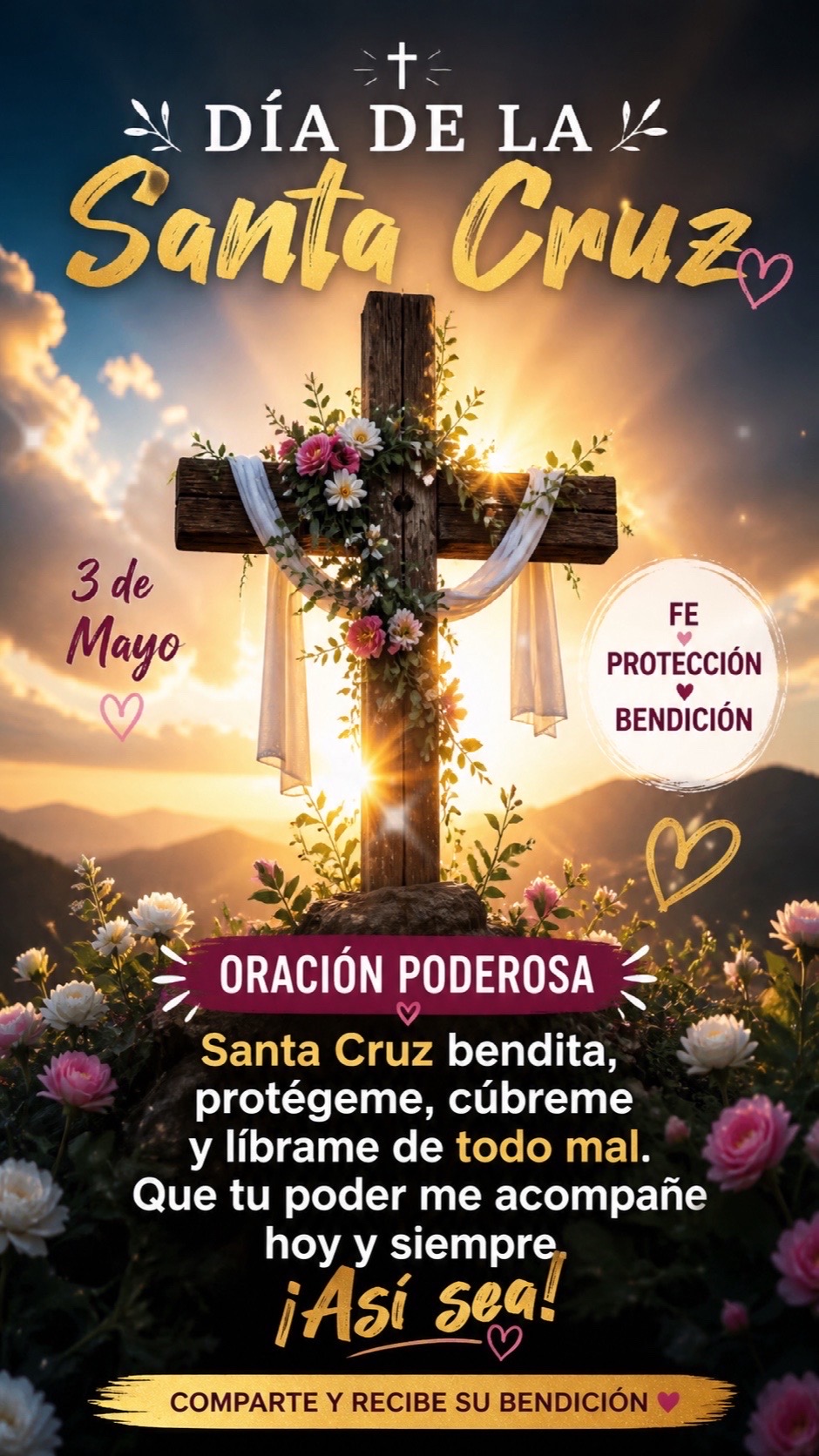 @Oremos con M&aacute;s Fe