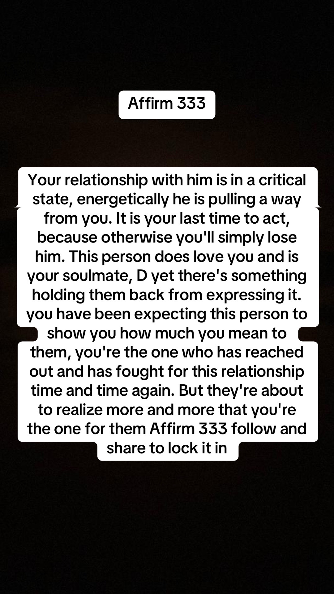@Real love manifestations💍
