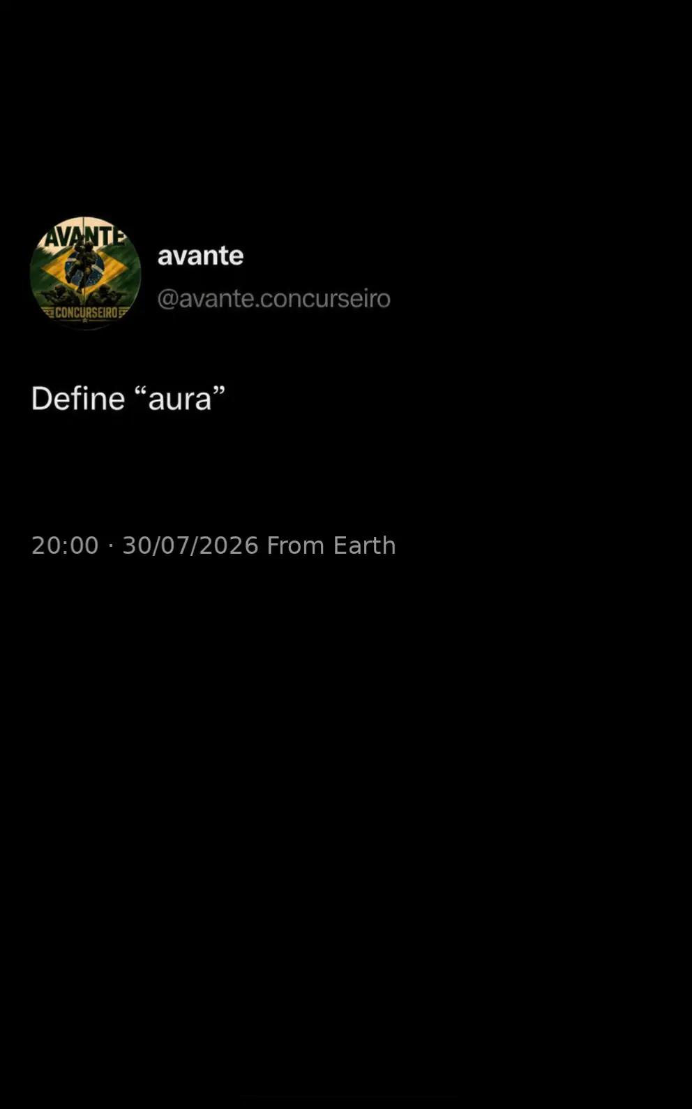 @Avante Concurseiro