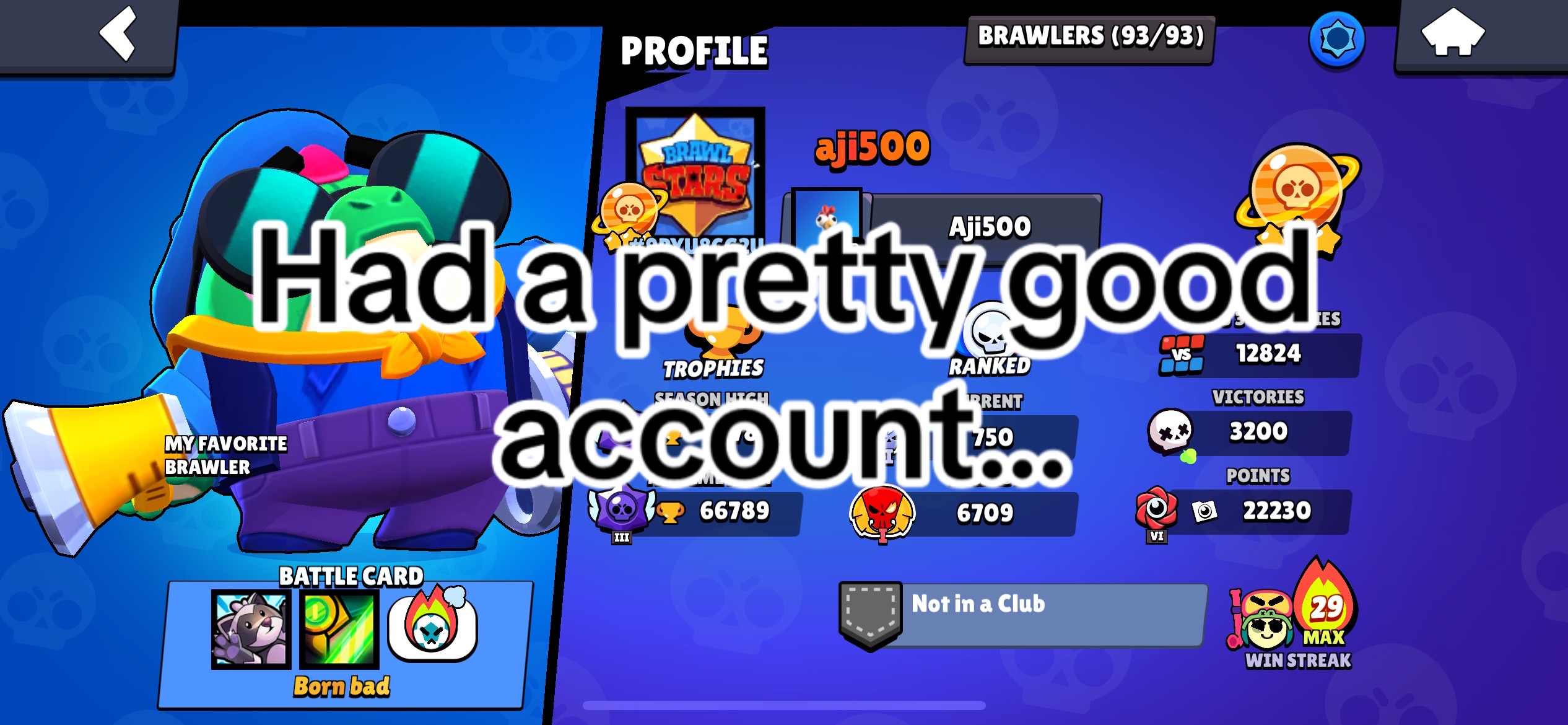 @Aji500 BS