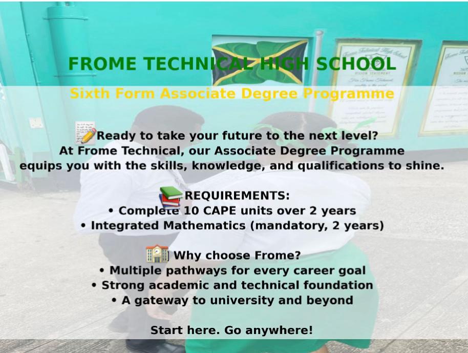@Frome Technical Prefect Body