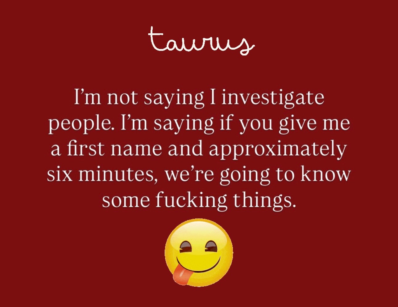 @A Taurus Goddess ๐