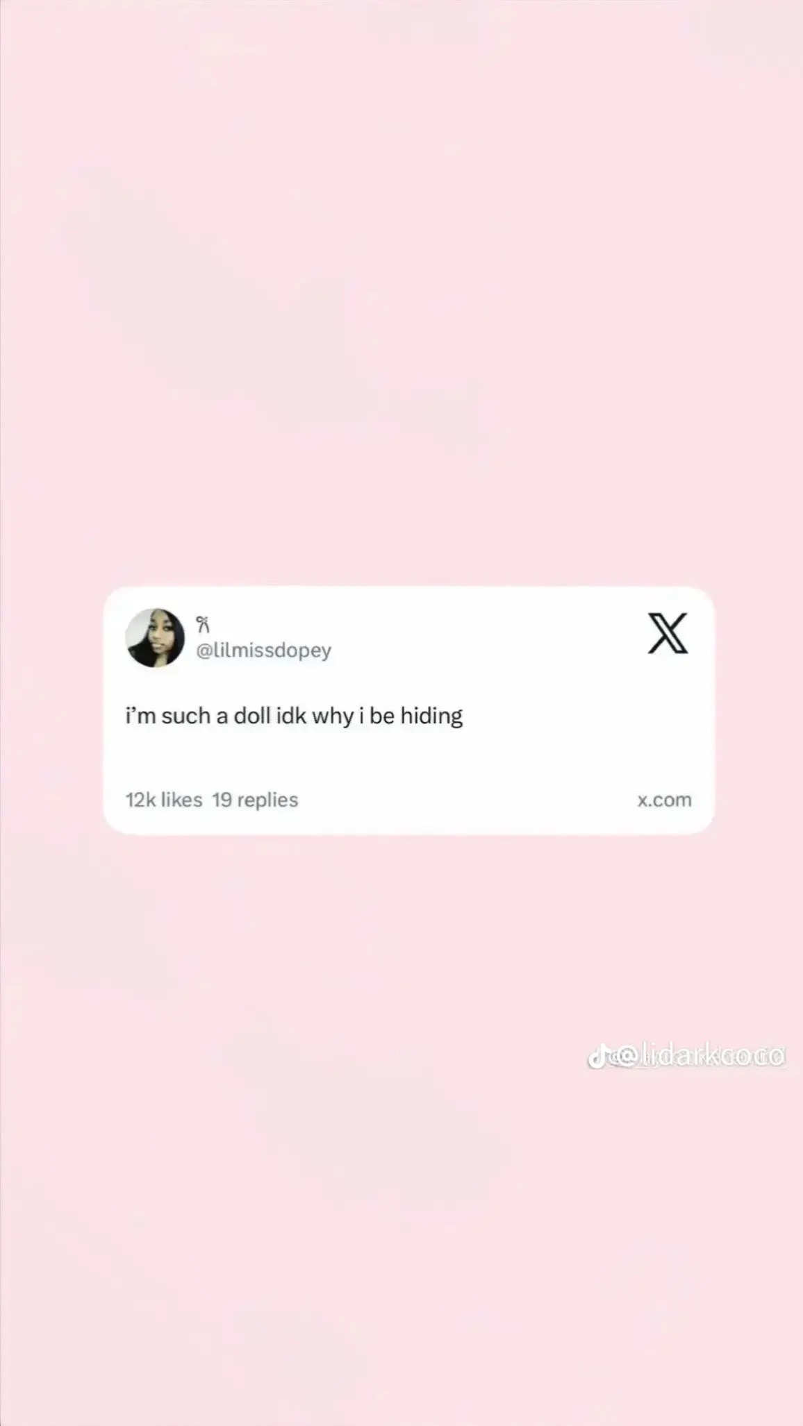 @t ;)