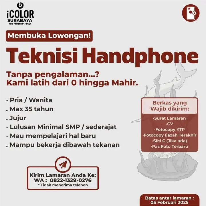 @Info Loker Jawa Timur