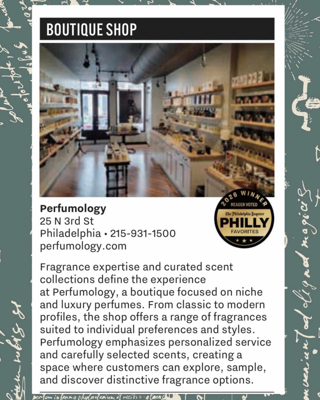 @Perfumology