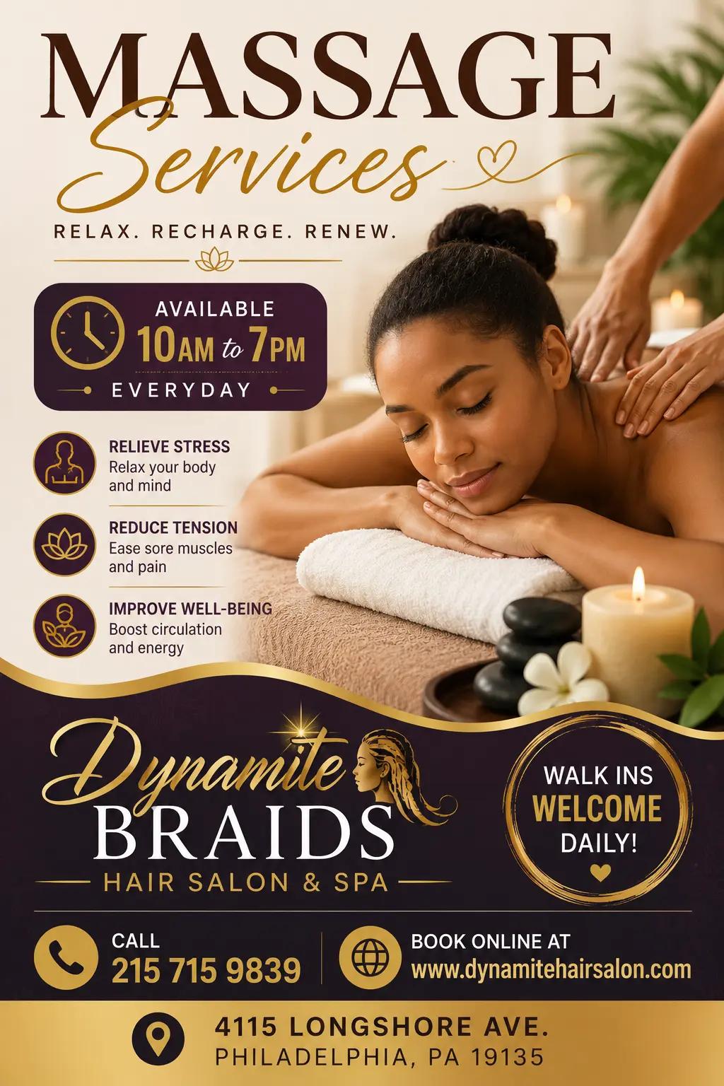 @Dynamite Hair Salon & Spa